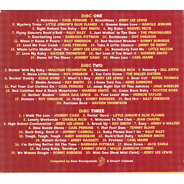 The Legendary Sun Records Story (3xCD, Compilation + Box) - NM/NM - Classical33.co.uk