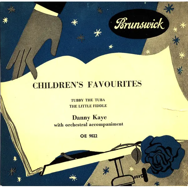 Danny Kaye - Children's Favourites 7 Inch Vinyl Single (7 Inch Record, EP) (Jukebox Record) - VG+/VG+ - Classical33.co.uk