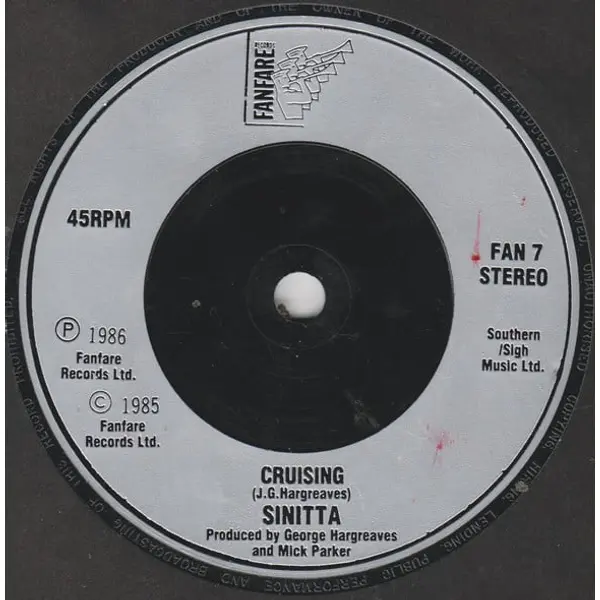 Sinitta - So Macho! 7 Inch Vinyl Single (7 Inch Record) - VG+/VG+ - Classical33.co.uk