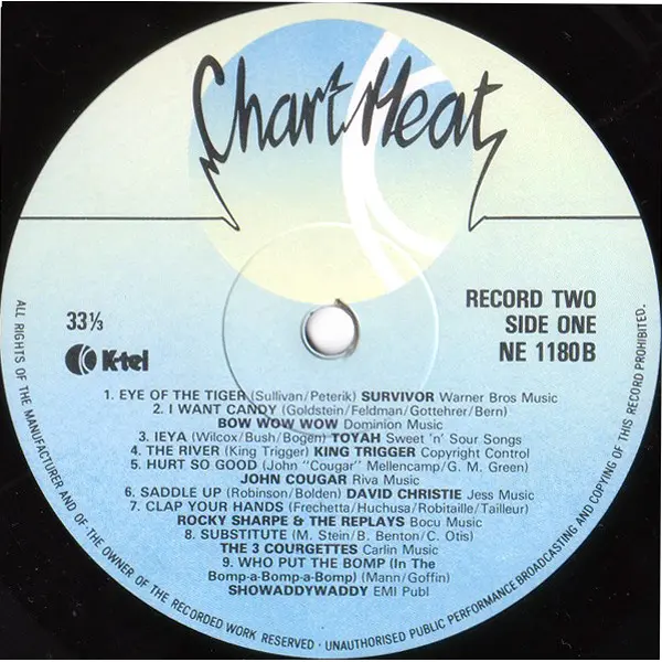 Chart Heat Vinyl LP Album (LP Record) - VG+/VG+ - Classical33.co.uk