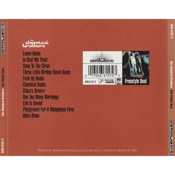 The Chemical Brothers - Exit Planet Dust (CD, Album) - VG+/VG+ - Classical33.co.uk