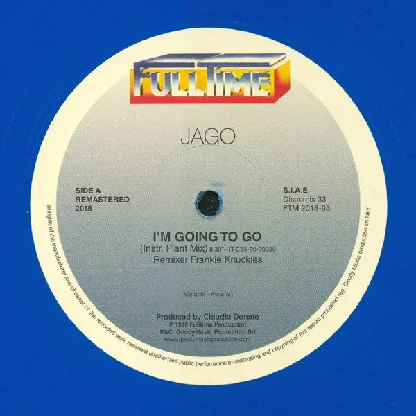 Jago - I'm Going To Go - All City Records