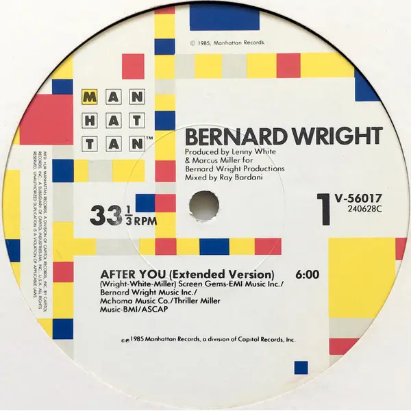 Bernard Wright - After You - All City Records