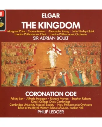 Elgar - Sir Adrian Boult, Philip Ledger - The Kingdom / Coronation Ode (2xCD, Compilation) - NM/NM - Classical33.co.uk