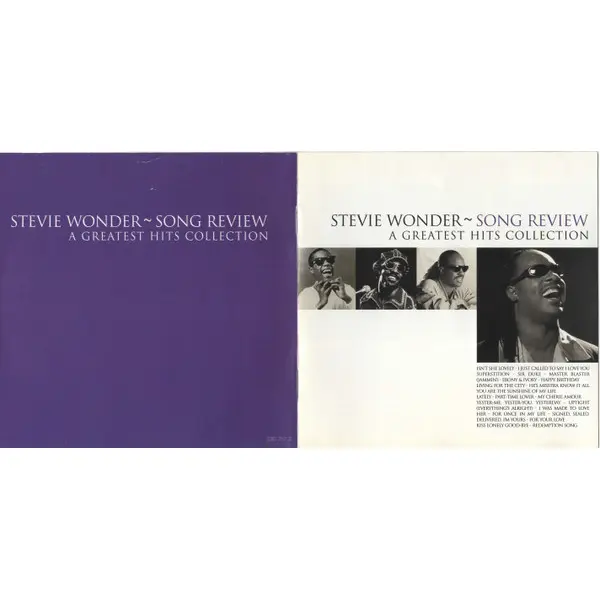 Stevie Wonder - Song Review (A Greatest Hits Collection) (CD, Compilation) - VG+/VG+ - Classical33.co.uk