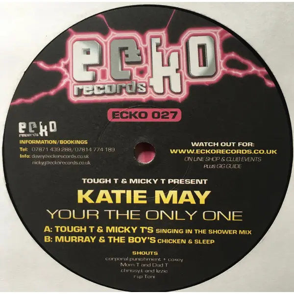Tough T & Micky T Present Katie May - Your The Only One - All City Records