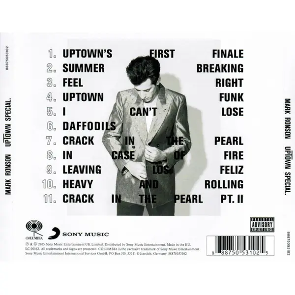 Mark Ronson - Uptown Special (CD, Album) - NM/NM - Classical33.co.uk