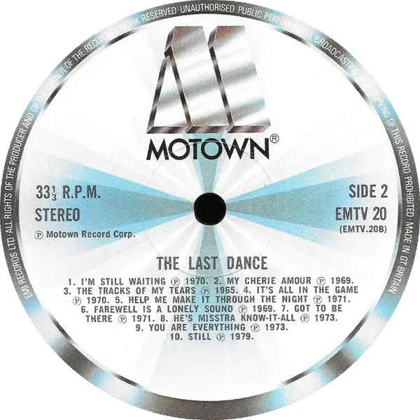 The Last Dance Vinyl LP (LP Record, Compilation) - VG+/VG+ - Classical33.co.uk