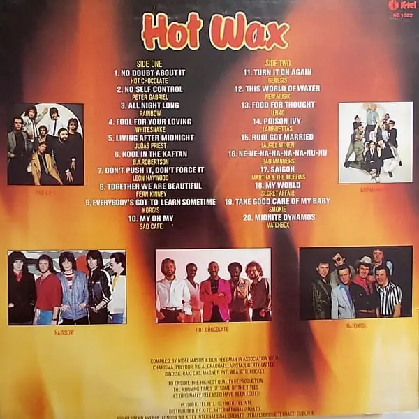 Hot Wax Vinyl LP (LP Record, Compilation) - NM/VG+ - Classical33.co.uk