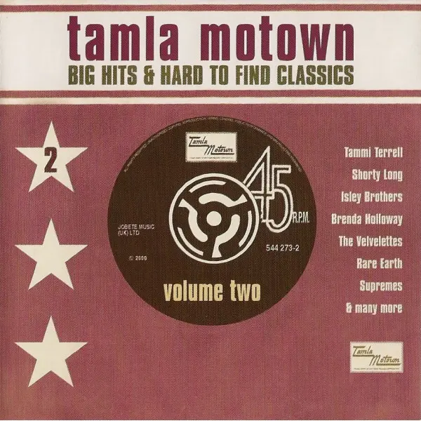 Tamla Motown Big Hits and Hard To Find Classics (Volume Two) (CD, Compilation) - NM/NM - Classical33.co.uk