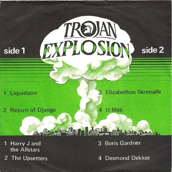 Trojan Explosion 7 Inch Vinyl Single (7 Inch Record, Maxi, Compilation) - VG+/VG+ - Classical33.co.uk