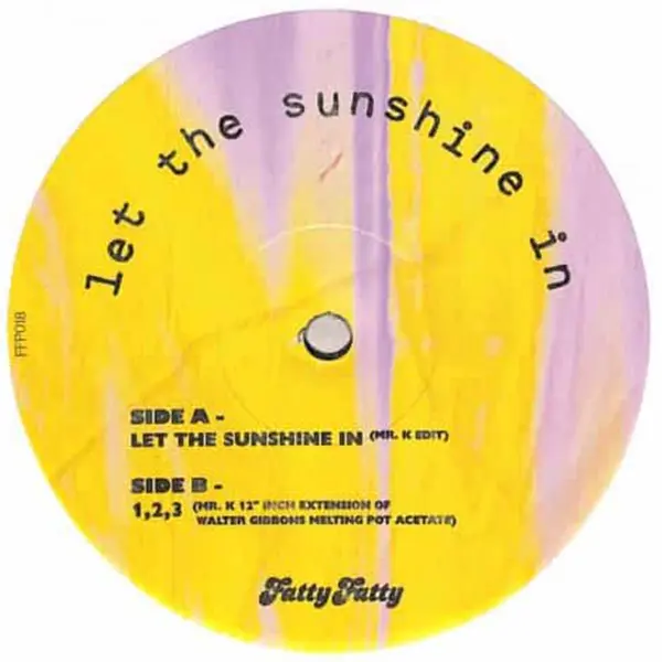 Fifth Dimension, The / Unknown Artist - Let The Sunshine In / 1,2,3 (Mr. K Edits) - All City Records