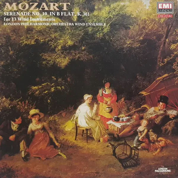Mozart - London Philharmonic Wind Ensemble - Serenade No. 10 In B Flat, K.361 For 13 Wind Instruments Vinyl LP (LP Record) - NM/NM - Classical33.co.uk