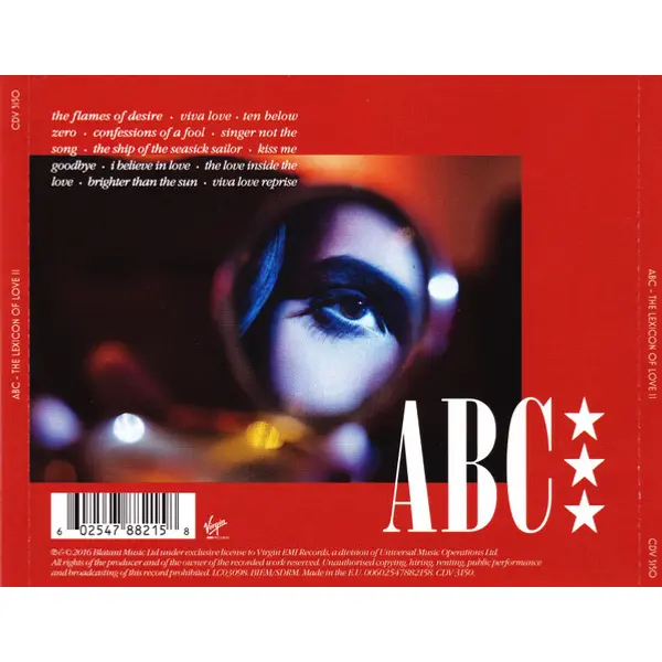 ABC - The Lexicon Of Love II (CD, Album) - NM/NM - Classical33.co.uk