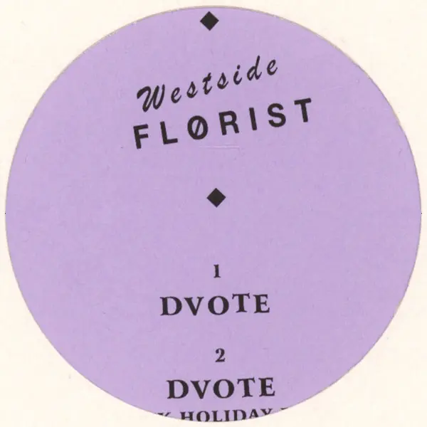 Flørist - Dvote - All City Records