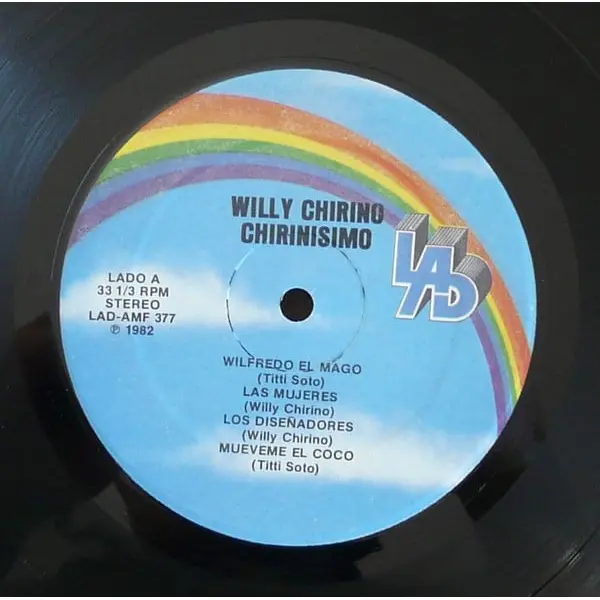 Willy Chirino - Chirinisimo Vinyl LP (LP Record, Album) - NM/VG+ - Classical33.co.uk