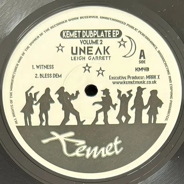 Uneak (3) - Kemet Dubplate EP Volume 2 - All City Records
