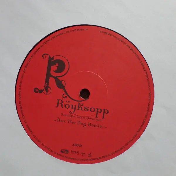 Röyksopp - Beautiful Day Without You 12" Vinyl Single (12 Inch Record) - M/VG+ - Classical33.co.uk