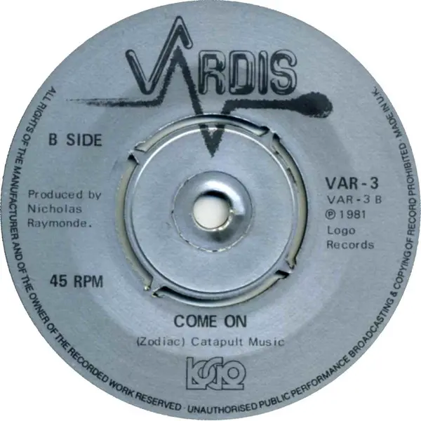 Vardis - Silver Machine 7 Inch Vinyl Single (7 Inch Record) - NM/VG+ - Classical33.co.uk