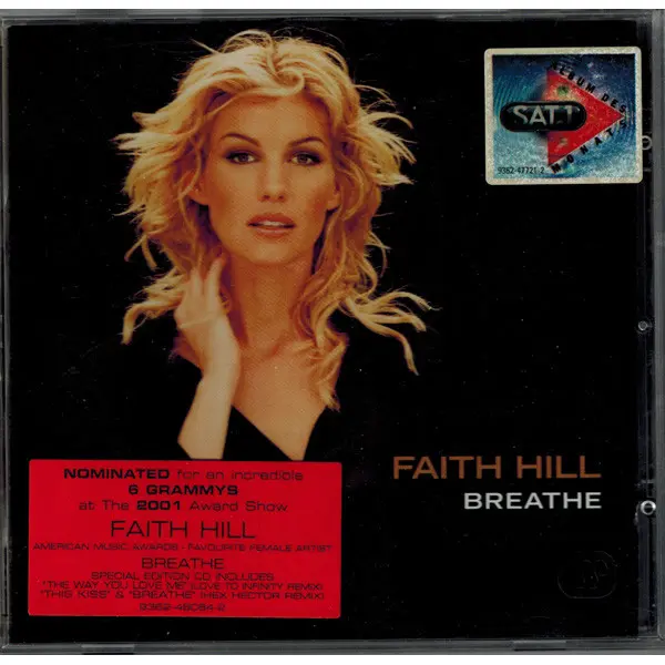 Faith Hill - Breathe (CD, Album) - NM/NM - Classical33.co.uk