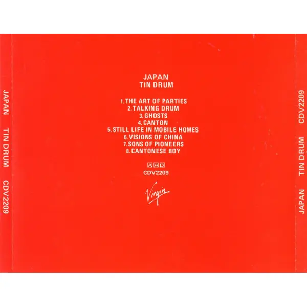 Japan - Tin Drum (CD, Album) - VG+/VG+ - Classical33.co.uk
