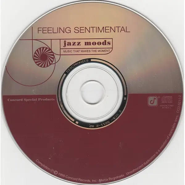 Jazz Moods - Feeling Sentimental (CD, Compilation) - NM/VG+ - Classical33.co.uk