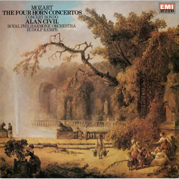 Mozart - Alan Civil, Royal Philharmonic Orchestra, Rudolf Kempe - The Four Horn Concertos: Concert Rondo Vinyl LP (LP Record) - NM/NM - Classical33.co.uk