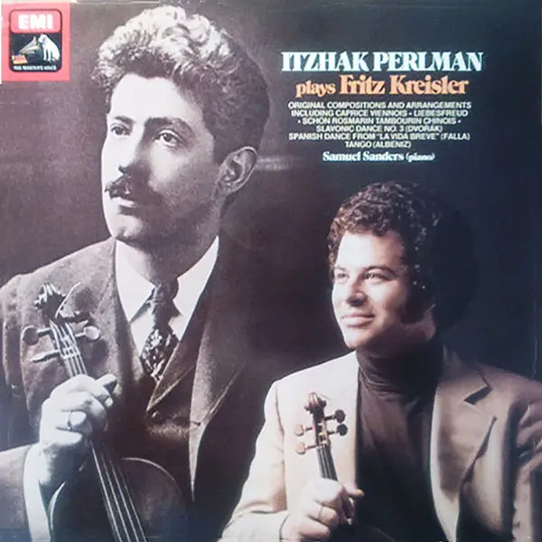 Itzhak Perlman Plays Fritz Kreisler - Itzhak Perlman Plays Fritz Kreisler Vinyl LP (LP Record) - NM/VG+ - Classical33.co.uk
