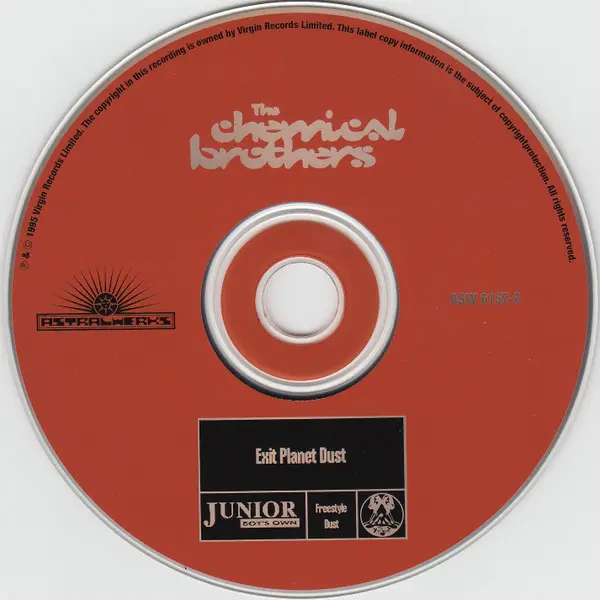 The Chemical Brothers - Exit Planet Dust (CD, Album) - VG+/VG+ - Classical33.co.uk