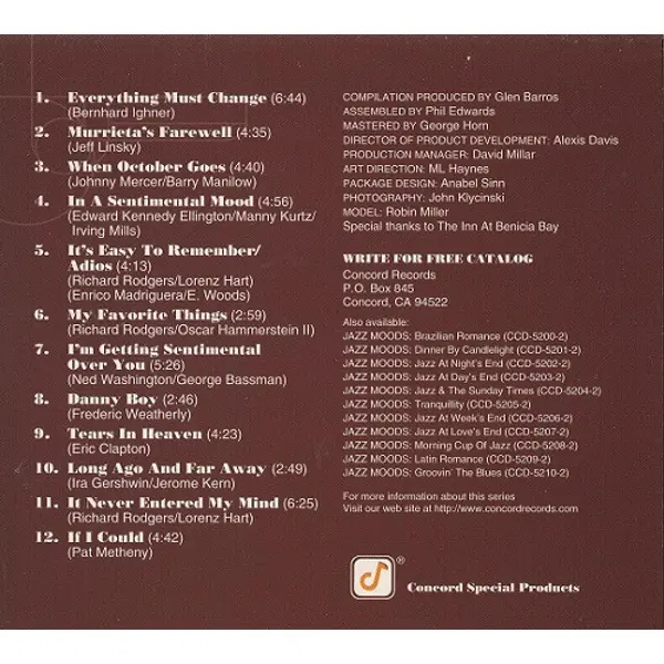 Jazz Moods - Feeling Sentimental (CD, Compilation) - NM/VG+ - Classical33.co.uk