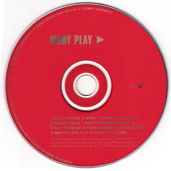 Moby - Play (CD, Album) - NM/NM - Classical33.co.uk