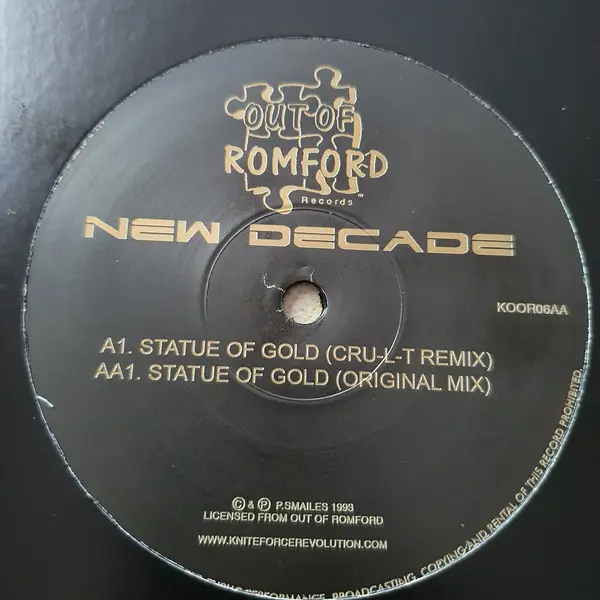 New Decade - Statue Of Gold - All City Records