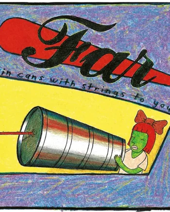 FAR - TIN CANS WITH STRINGS TO YOU VINYL RE-ISSUE (LTD. ED. 180G RED TRANSPARENT WITH BLUE MARBLE 2LP GATEFOLD W/ BOOKLET)