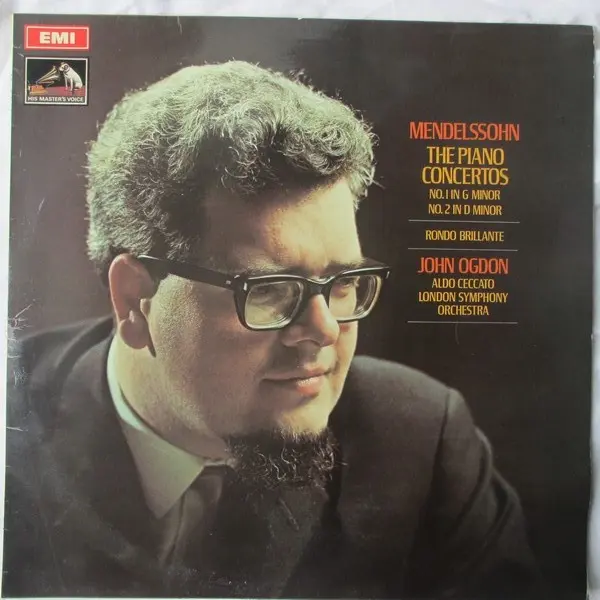 Mendelssohn, John Ogdon, Aldo Ceccato, London Symphony Orchestra - The Piano Concertos Vinyl LP (LP Record) - NM/VG+ - Classical33.co.uk