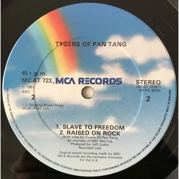 Tygers Of Pan Tang - Don't Stop By 12 Inch Vinyl Single (12 Inch Record) - M/VG+ - Classical33.co.uk
