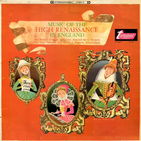 Music Of The High Renaissance In England Vinyl LP (LP Record, Album) - NM/VG+ - Classical33.co.uk