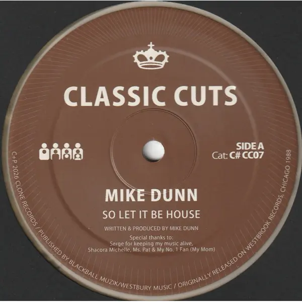 Mike Dunn - So Let It Be House - All City Records