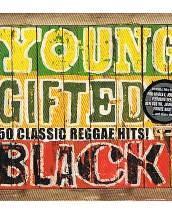Young Gifted And Black (50 Classic Reggae Hits!) (2xCD, Compilation) - NM/NM - Classical33.co.uk