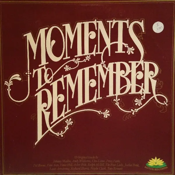 Moments To Remember Vinyl LP Album (LP Record) - VG+/VG - Classical33.co.uk