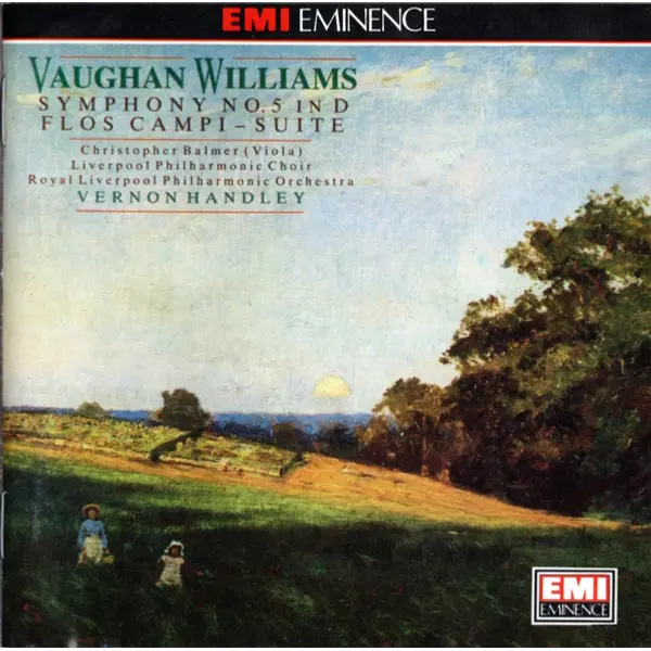 Vaughan Williams - Christopher Balmer, Royal Liverpool Philharmonic Orchestra, Liverpool Philharmonic Choir, Vernon Handley - Symphony No.5 In D / Flos Campi - Suite (CD) - NM/NM - Classical33.co.uk