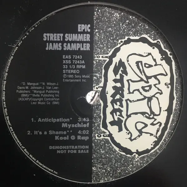 Various - Epic Street Summer Jams - All City Records