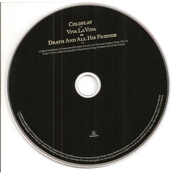 Coldplay - Viva La Vida or Death And All His Friends (CD, Album) - NM/NM - Classical33.co.uk