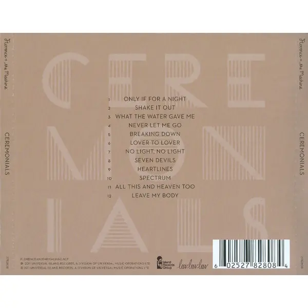 Florence + The Machine - Ceremonials (CD, Album) - NM/NM - Classical33.co.uk