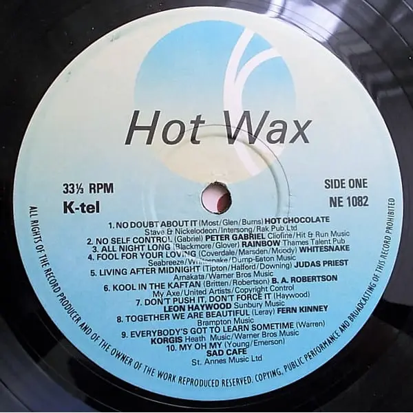 Hot Wax Vinyl LP (LP Record, Compilation) - NM/VG+ - Classical33.co.uk