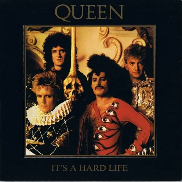 Queen - It's A Hard Life 7 Inch Vinyl Single (7 Inch Record) - NM/VG+ - Classical33.co.uk