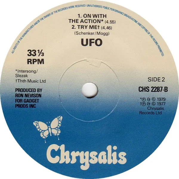 UFO - Doctor Doctor 7 Inch Vinyl Single (7 Inch Record, Clear Vinyl) - NM/VG - Classical33.co.uk
