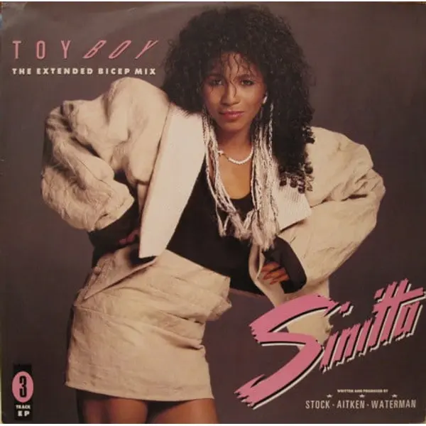 Sinitta - Toy Boy (The Extended Bicep Mix) 12 Inch Vinyl Single (12 Inch Record, EP) - VG+/VG+ - Classical33.co.uk