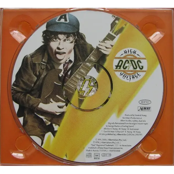 AC/DC - High Voltage (CD, Album, Digipak) - VG+/VG+ - Classical33.co.uk