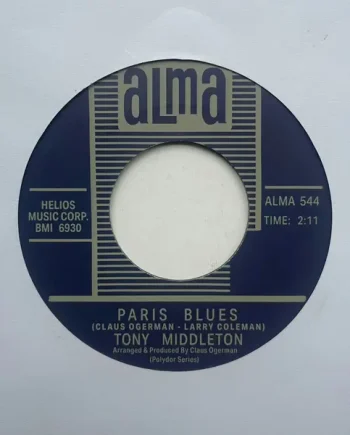 Tony Middleton – Paris Blues | VinylSelector.com