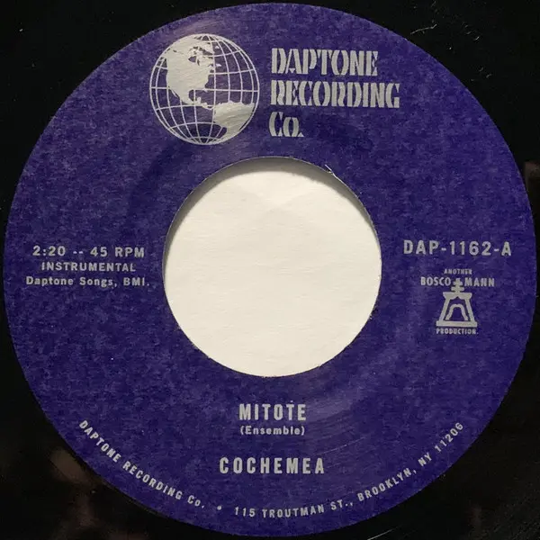 Cochemea Gastelum - Mitote / Dilo - All City Records